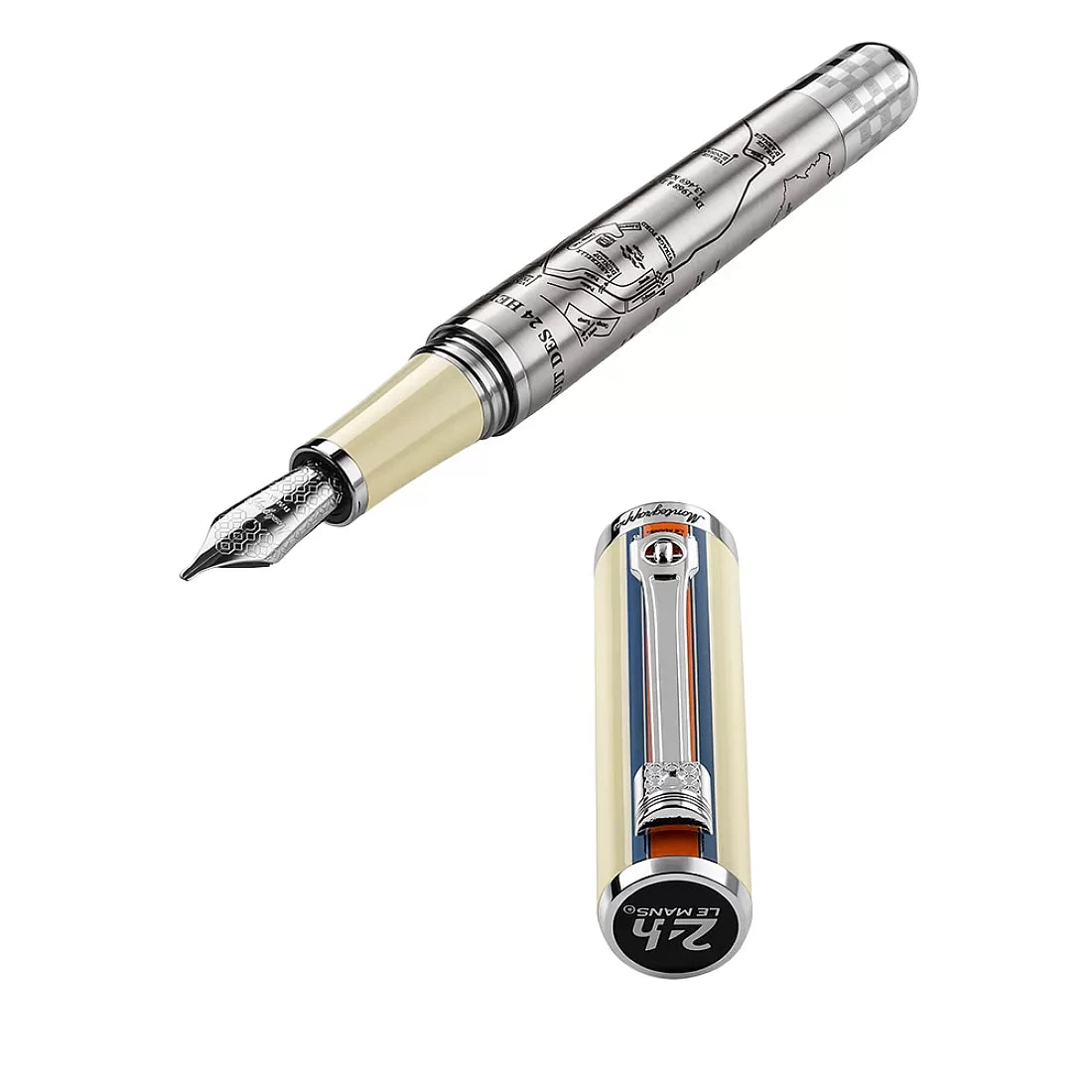 Montegrappa Le Mans Legend Fountain Pen 4 Montegrappa Le Mans Legend Fountain Pen - Image 2