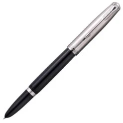 Parker 51 Black And Chrome Fountain Pen