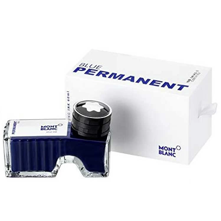 Montblanc 60ml Ink Bottle- Permanent Blue 3 Montblanc 60ml Ink Bottle- Permanent Blue
