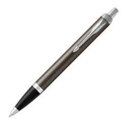 Parker IM Dark Espresso Chrome Trim Ballpoint Pen
