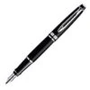 Waterman Expert Matt Black PT Fountain Pen 2 Waterman Expert Matt Black PT Fountain Pen -The Write Shop wa1117505med waterman expert 3 matte black chrome trim fountain pen