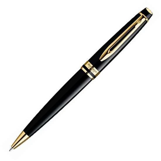 Waterman Expert Black Lacquer GT Ballpoint Pen 3 Waterman Expert Black Lacquer GT Ballpoint Pen