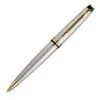 Waterman Expert Stainless Steel GT Ballpoint Pen 1 Waterman Expert Stainless Steel GT Ballpoint Pen -The Write Shop wa1217511000 waterman expert 3 stainless steel gold trim ball pen
