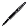 Waterman Expert Matt Black PT Rollerball Pen -The Write Shop wa1317506000 waterman expert 3 matte black chrome trim roller ball