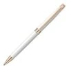 Caran D’Ache Leman Slim White/Rose Gold Ballpoint Pen 1 Caran D’Ache Leman Slim White/Rose Gold Ballpoint Pen -The Write Shop white rose gold bp 1